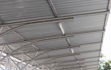 installing Two Burrows metal roofing